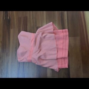 Barely worn peach dress